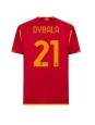 AS Roma Paulo Dybala #21 Kotipaita 2023-24 Lyhythihainen